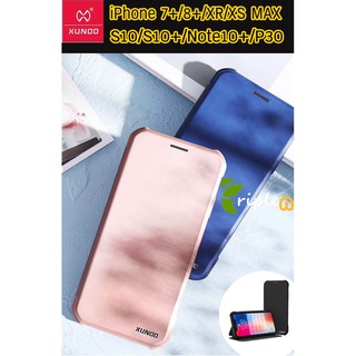 [iPhone11/11Pro/11Max] เคสฝาพับ ใส่บัตร Xundd Flip Cover iPhone 6/6s/7+/8+/XR/Xs Max/S10/s10+/Note10+/ P30 เคสหนังฝาพับ