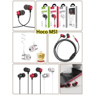 (ของแท้100%)หูฟังHOCO M51