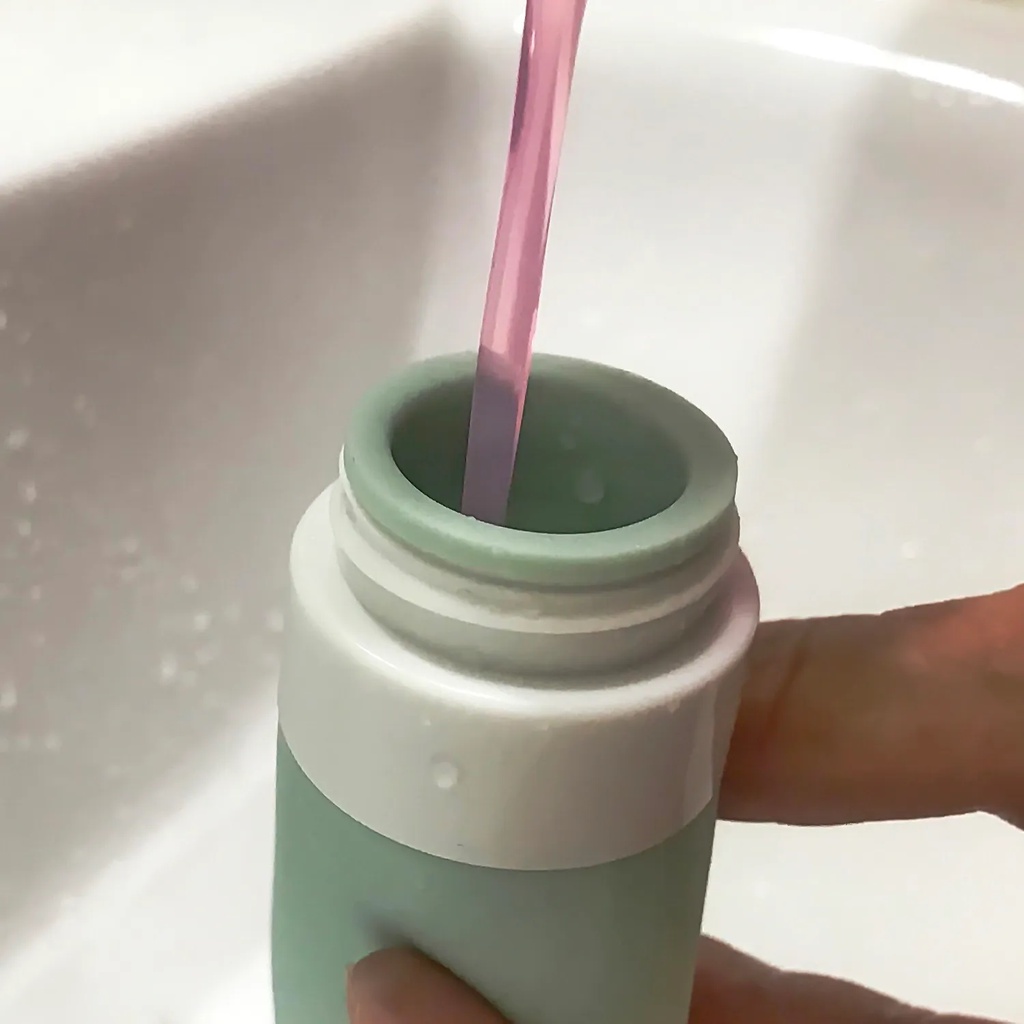 RePlanetMe Travel Tube For Liquid Toiletries (Set of 3-60 ml Bottles) ขวดแชมพูสบู่สำหรับเดินทาง (เซ็ท 3 ขวด) (110 g)