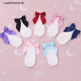 Ladyhome กิ๊บติดผมหูกระต่าย ริบบิ้น โบว์ เครื่องแต่งกายคอสเพลย์ 1 คู่