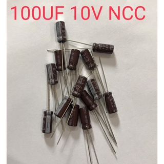 100UF 10V NCC  10ชิ้น/1ชุด