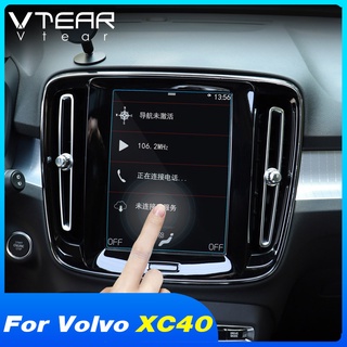 Vtear ฟิล์มกระจกนิรภัยกันรอยหน้าจอสัมผัส LCD GPS สําหรับ Volvo XC40