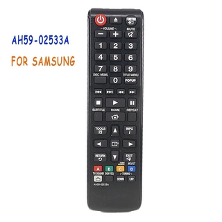 รีโมตคอนโทรล AH59-02533A สําหรับ Samsung AH 2 ชิ้นต่อล็อต5902533แผ่น DVD โฮมเธียเตอร์ HT-F4500 HTF ระบบเสียงบลูเรย์