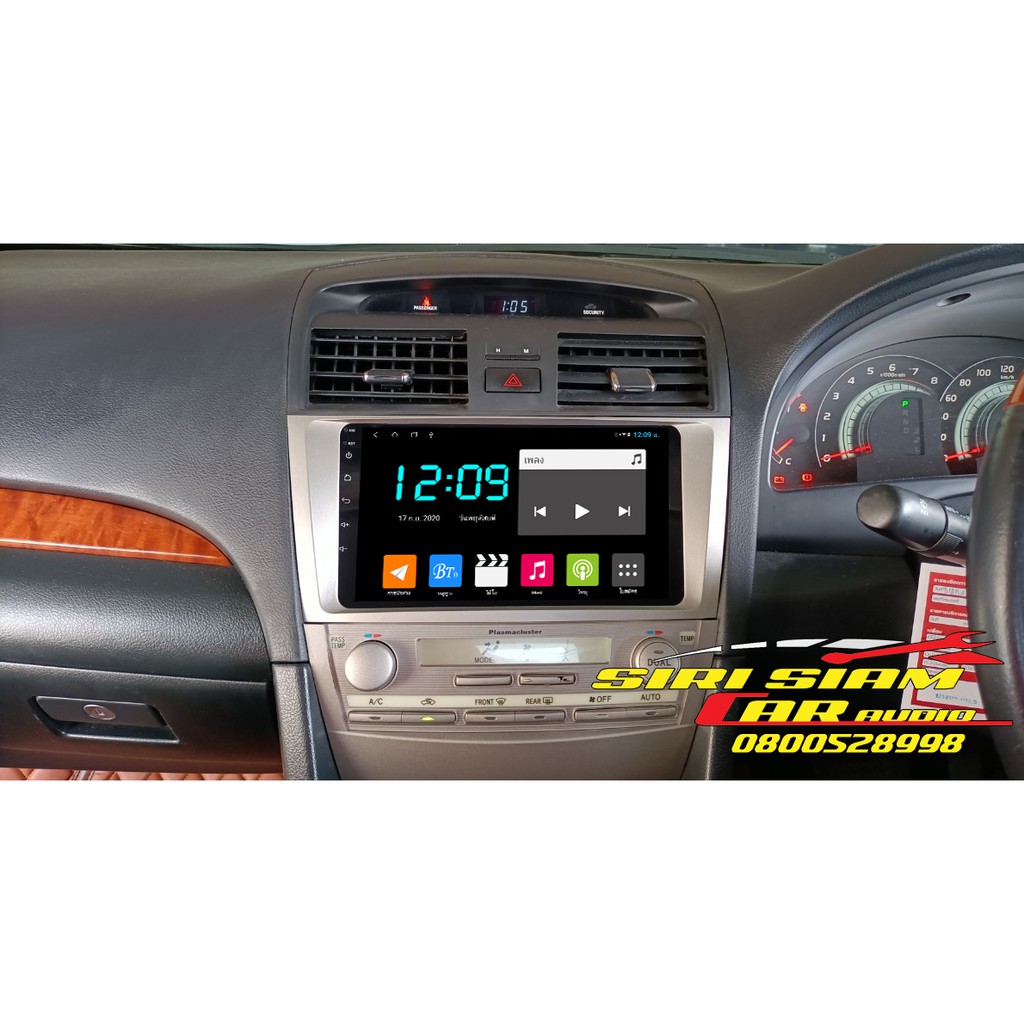 จอแอนดรอยด์ Camry2006-2011(ACV40-41) จอ9นิ้ว เครื่องเสียงติดรถยนต์ วิทยุAndroid 4+64+4G 8Core