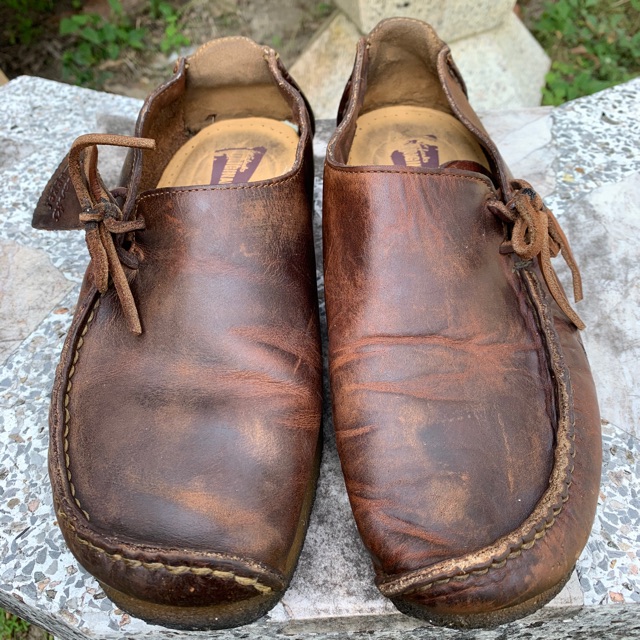 รองเท้าหนังมือสอง Clarks​ lugger 25.5-26 cm.