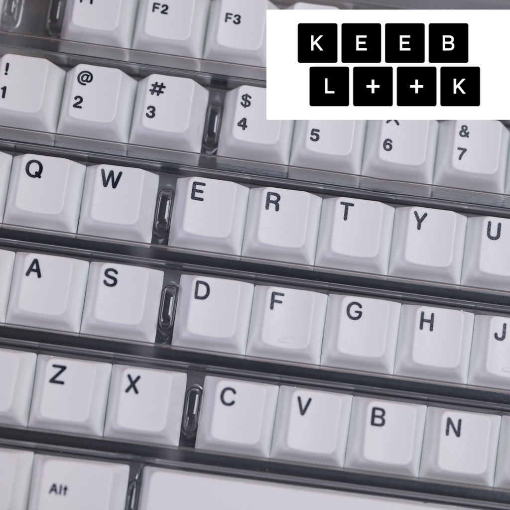 ☃☜ปุ่มคีย์แคป EPBT X GOK BOW Keycap Set, Cherry Profile คีบอร์ดขนาด 60% 65% 75% TKL Full Size