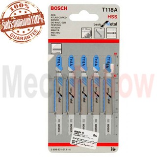 ใบเลื่อยจิ๊กซอว์ BOSCH  T-118A