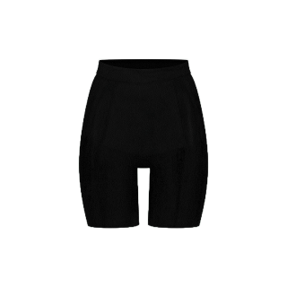 (Pre-order ไซส์XS/L) UP&UNDER : กางเกงกระชับสัดส่วน รุ่น Core Contour ทรงGirl Shorts สีดำ สเตรัดหน้าท้อง กางเกงกระชับพุง