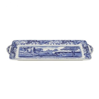 Spode Blue Italian Sandwich Tray ถาด 13"