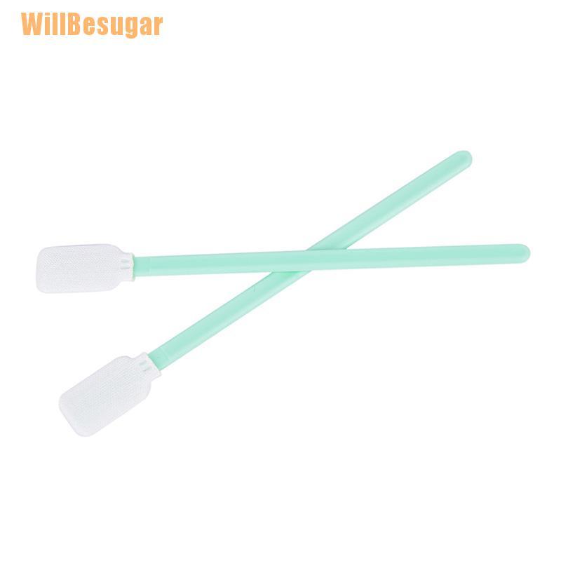 (Willbesugar) อุปกรณ์ทําความสะอาดเครื่องพิมพ์ 50 ชิ้น