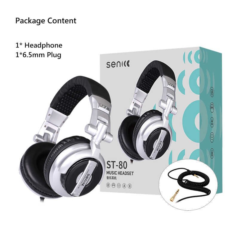 [ของแท้ส่งฟรี] หูฟัง Senicc ST-80 หูฟังกลองไฟฟ้า