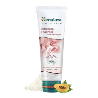 Himalaya Refreshing Fruit Pack ครีมพอกหน้าผลไม้ เพื่อผิวใส เรียบเนียน ชุ่มชื่น