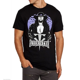 ใหม่ เสื้อยืดคอกลม พิมพ์ลายมวยปล้ํา Wwe Undertaker Legends สีดํา สไตล์เรโทร สําหรับผู้ชาย TYUI5112