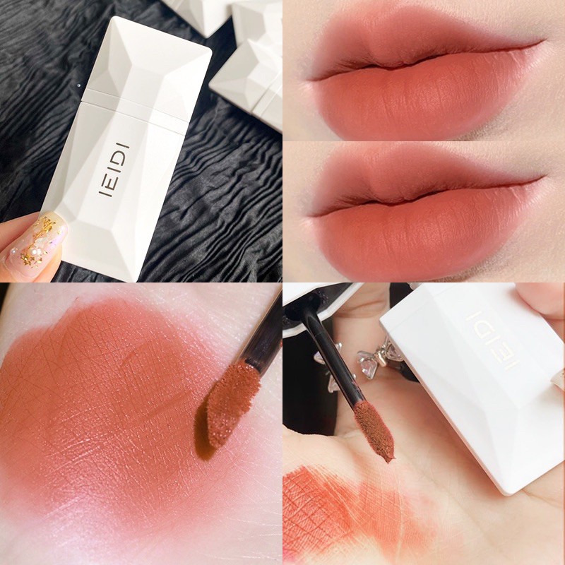 พร้อมส่ง สินค้าใหม่ ลิปกลอส เนื้อแมต์ ติดทนนาน กันน้ำ 6สี