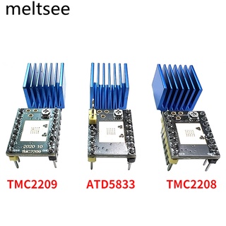 สเต็ปมอเตอร์ไดรเวอร์ควบคุม TMC2209 TMC2208 ATD5833 MKS อะไหล่เครื่องพิมพ์ 3D SKR V1.3 Ramps 1.4 1.6