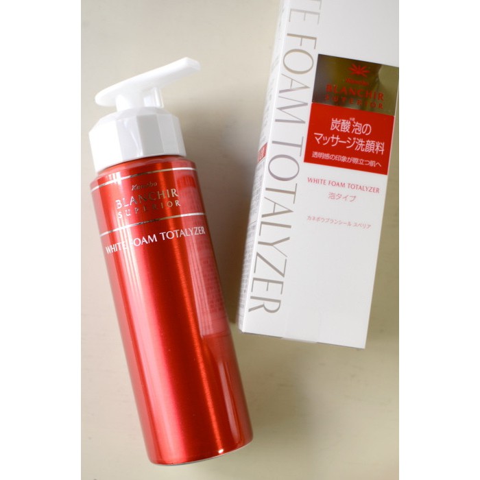 ↟▲↟ Kanebo Blanchir Superior White Foam Totalyzer วิปโฟมล้างหน้า Made in JAPAN แท้ 100%