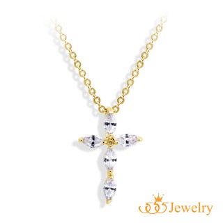 555jewelry จี้พร้อมสร้อย รูปไม้กางเขน รุ่น MNC-BN021 - จี้ห้อยคอ จี้สร้อยคอ จี้สร้อยคอแฟชั่น (P27)