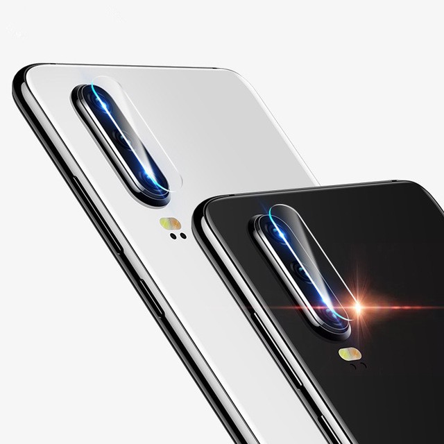 2 in 1 ฟิล์มกระจกและเลนส์กล้องสําหรับ huawei p 30 p 30 pro p 20 lite p 20 #8
