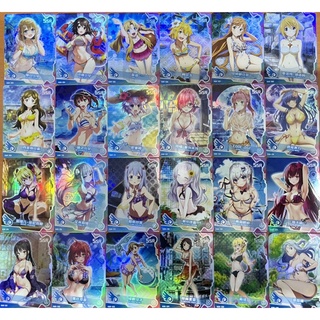 ใหม่!!️Ssr การ์ดเก็บสะสม ลายการ์ตูนอนิเมะ Waifu Vol.3 Out of Anime Waifu SSR·