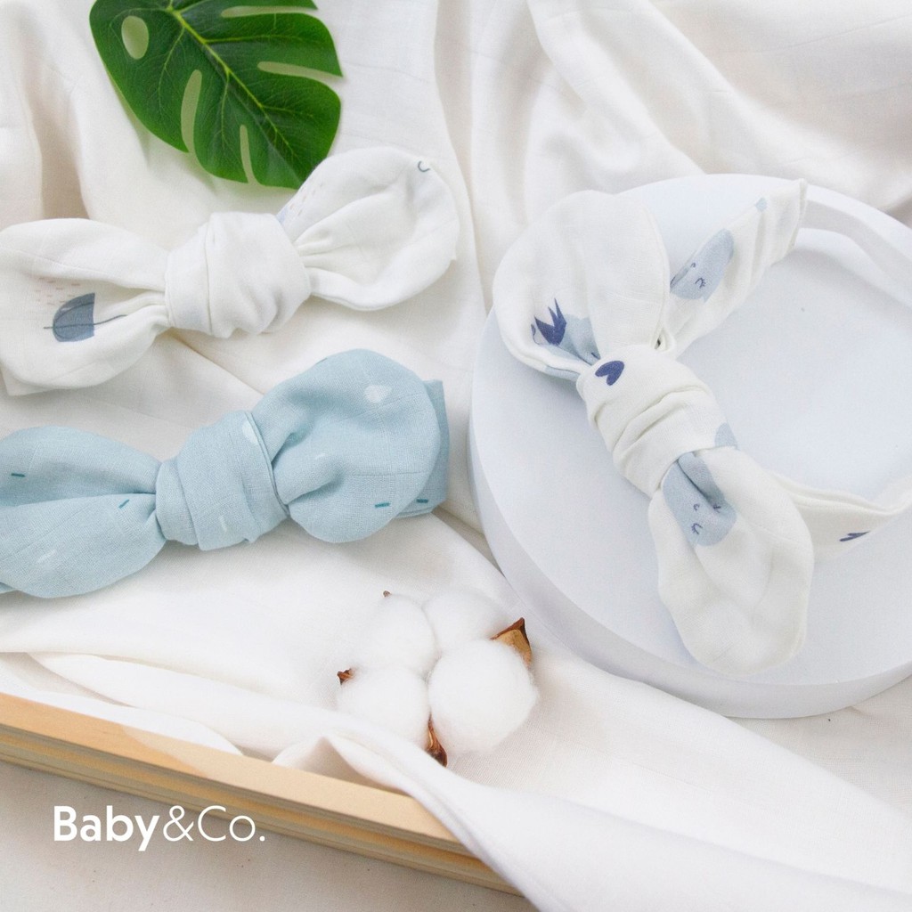 Baby & Co. Knot Headband ผ้าคาดผมรุ่นผูกปม บรรจุ 1 ชิ้น/ชุดที่1