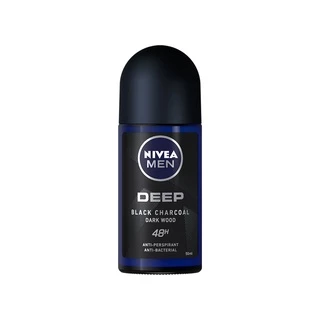 NIVEA Men Deep Black Roll-On ผลิตภัณฑ์ระงับกลิ่นกาย 50ml