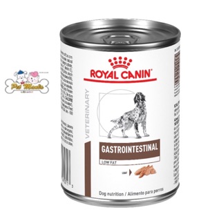 Royal Canin Vet gastro intestinal canine low fat อาหารตับอ่อนอักเสบสุนัข 410g.