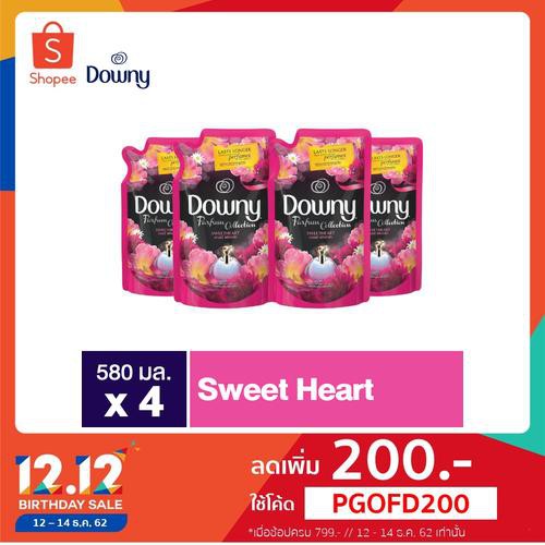 Downy® ดาวน์นี่ สวีทฮาร์ท Parfum Collection 560 มลx4 p&g