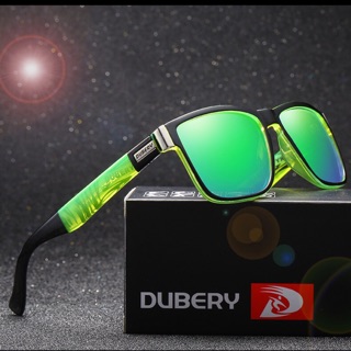 แว่นตากันแดด DUBERY 518 เลนส์เขียว ของแท้ แถมฟรี สายคล้องแว่น