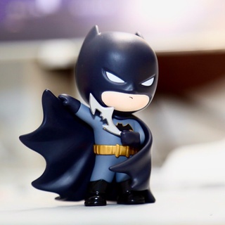 【ของแท้】POPMART Dc Justice League Series กล่องสุ่ม ตุ๊กตาฟิกเกอร์ เครื่องประดับ ของขวัญ