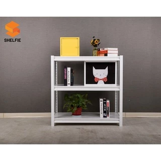 SHELFIE ชั้นวางของเหล็ก สีขาว Minimal style ส่งฟรี