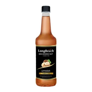 ลองบีชไซรัปแมคคาเดเมีย 740 มล. (LongBeach Macadamia Syrup 740 ml.) แมคคาเดเมียนัท