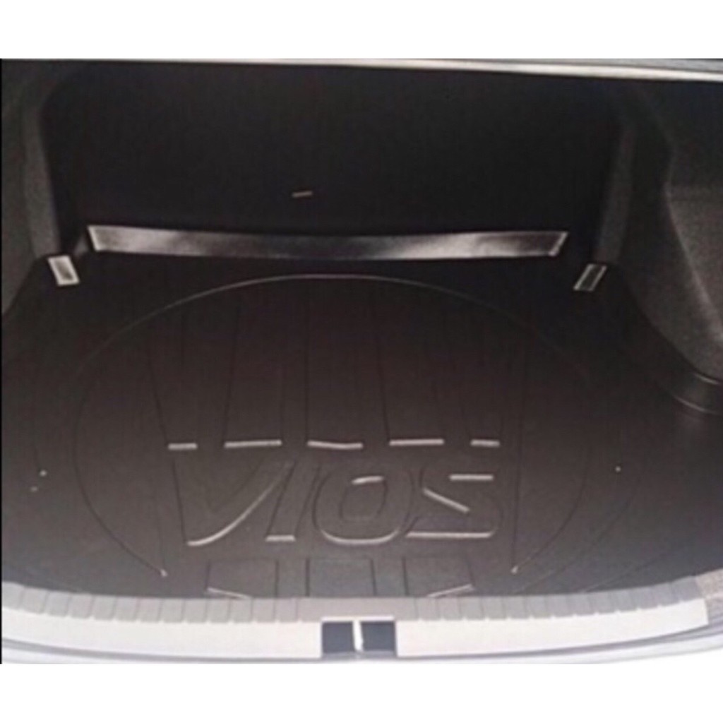 ถาดท้ายรถยนต์ TOYOTA VIOS ปี 2013-2026 (แถมถาด) #งานส่งศูนย์บริการ พร้อมจัดส่ง ถาดรองสัมภาระ ตรงรุ่น - รูปที่ 3