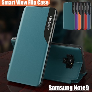 เคสหนังฝาพับ Flip Case For Samsung Galaxy Note 10 Plus Lite Note 9 8 Note10 Note9 Note8  การดูดซับแม่เหล็กเคสโทรศัพท์หนังพร้อมขาตั้ง Phone Case Magnetic Adsorption Leather Phone Cover With Stand Holder