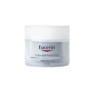 Eucerin UltraSENSITIVE AQUAporin Cream 50 ml. (AQUAporin Cream ฟื้นบำรุงผิวแห้งขาดน้ำสำหรับผิวแพ้ง่าย)