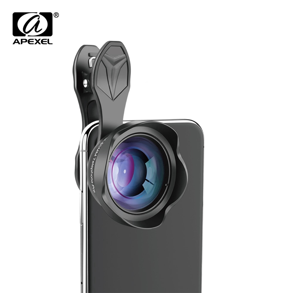 APEXEL Optic Pro Lens 65mm 3X HD Telephoto Lens professional