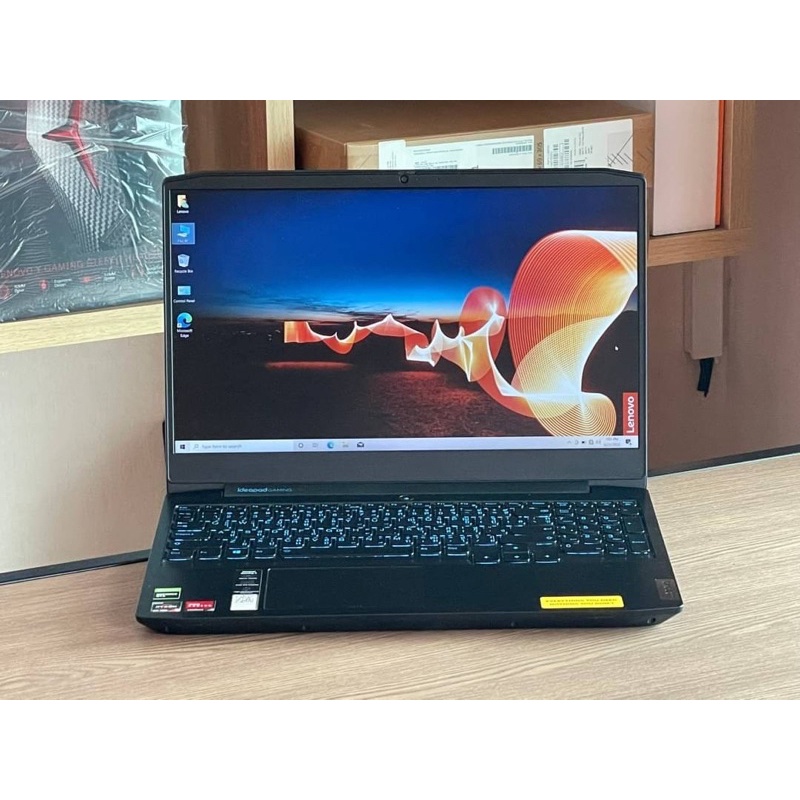 Lenovo IdeaPad Gaming 3 Ryzen 5-4600H SSD512GB RAM8GB GTX 1650(4GB GDDR6)สินค้ามือสองครบกล่อง