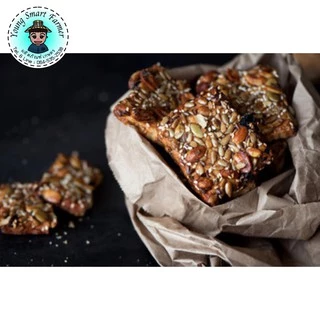 (มี อย.)Brown FlaxSeed เมล็ดแฟลกซ์สีน้ำตาล อบเม็ด 100 กรัม (แพ็คสูญญากาศซิปล็อค)