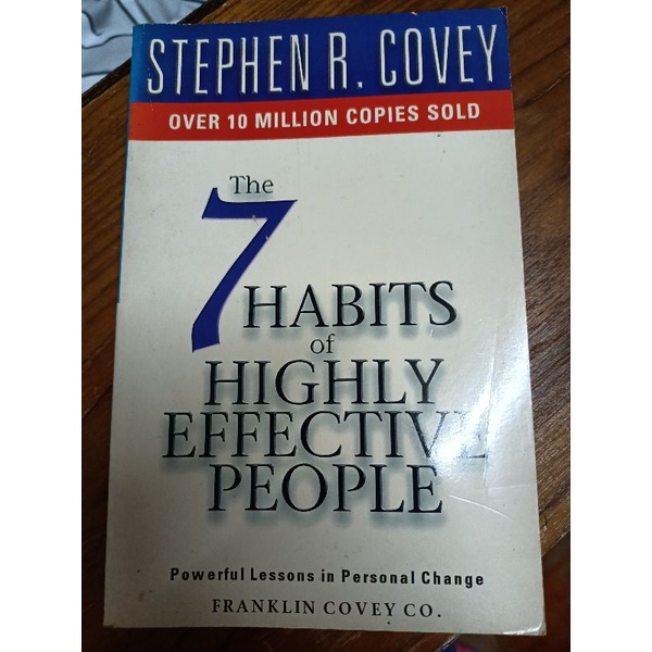 the 7 Habits of Highly Effective People(หนังสือมือสอง)