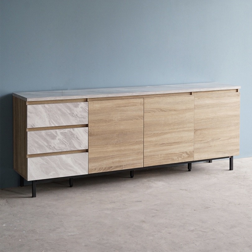 Inhome furniture ชั้นวางทีวี W200xD40xH77 รุ่น TV-2063 TV Stand TV Cabinet