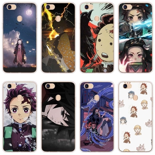 OPPO A39 A57 Reno 2 A12 A83 F5 F7 A73 Case TPU Soft Silicon Protecitve Shell Phone casing Cover Kamado Demon Slayer