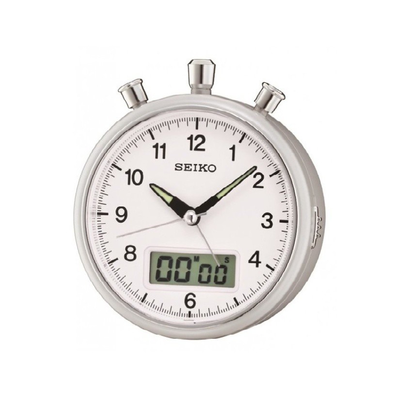 Seiko Beep Chronograph Alarm Clock รุ่น QHE114S