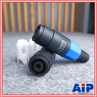 แพ็ค2ตัว แจ็คสเปคคอน ตัวเมีย LIGDE YM-123 JACK SPEAKON ym123 สเปคค่อน ตัวเมียแบบต่อสาย ขั้วสเปคคอน สำหรับต่อสายลำโพง ...