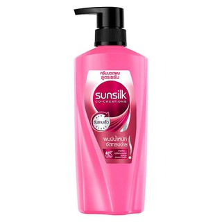 🔥แนะนำ!! ซันซิล ครีมนวดผม สมูท แอนด์ เมเนจเจเบิ้ล สีชมพู ขนาด 650 มล. Sunsilk Conditioner 650 ml Pink