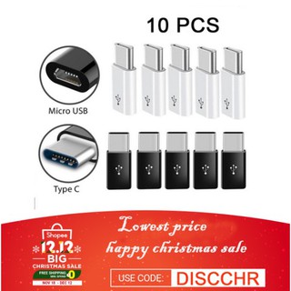 อะแดปเตอร์แปลง d - s 10 x usb 3 . 1 type c male to micro usb 2 . 0 5 pin female