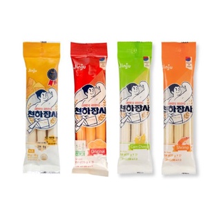 พร้อมส่ง 천하장사 ไส้กรอกปลาจินจู Jinju Fish Sausage Stick