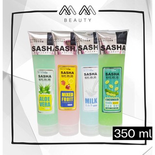 เจลสคับ ขัดขี้ไคล SASHA Body Spa Gel Skin Care Exfoliating 350ml.