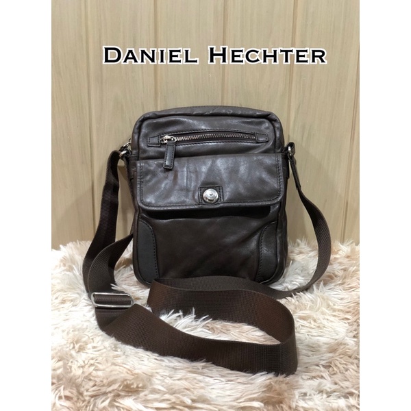 👍 กระเป๋าหนังแท้ แบรนด์ Daniel Hechter💯