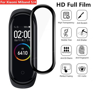 ฟิล์มกันรอยหน้าจอ 20 D สําหรับ Xiaomi Mi Band 4 5