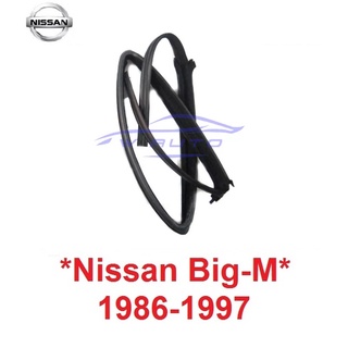 ประตูหน้า ยางสักหลาด ร่องกระจก นิสสัน บิกเอ็ม 1986 - 1997 ยางร่องกระจก ยางกระจก ยางในกระจก Nissan Big-M D21