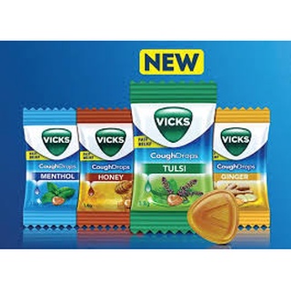 ลูกอมวิค Vicks Candy แก้ไอชุ่มคอ คละรส